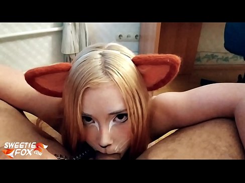 ❤️ Kitsune traga o pau e corre na súa boca Super sexo en nós ☑